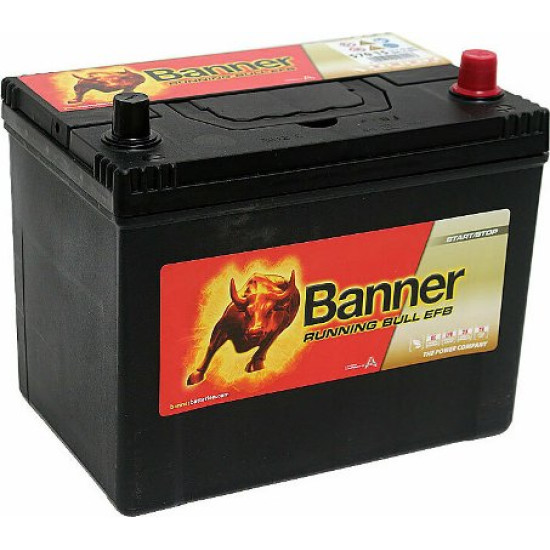 Μπαταρία αυτοκινήτου Banner Running Bull START STOP EFB 57015 12V 70AH 680A 260x175x220  - αυθημερόν παράδοση - Αγορά ΕΔΩ εώς 6 άτοκες δόσεις