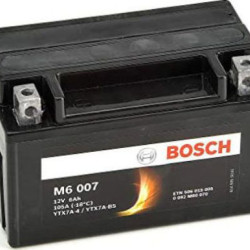 Μπαταρία Μοτοσυκλέτας Bosch M6007 AGM (YTX7A-BS) 6AH 105A 151X88X94  - Αγορά ΕΔΩ εώς 6 άτοκες δόσεις