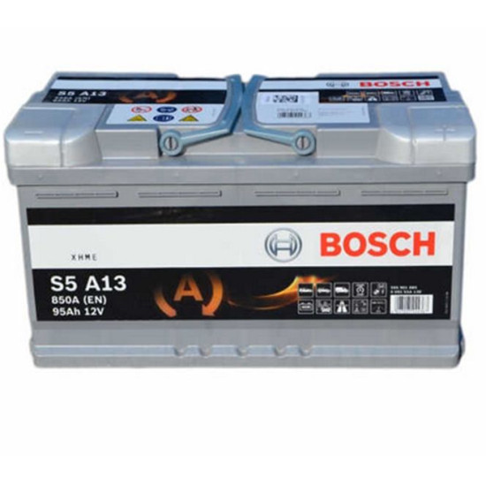 Μπαταρια Αυτοκινητου Bosch AGM start-stop S5A13 95AH 850A 353x175x190  - αυθημερόν παράδοση - Αγορά ΕΔΩ εώς 6 άτοκες δόσεις