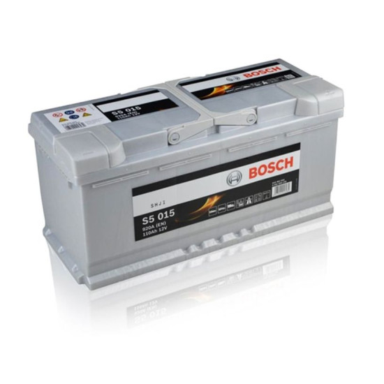 Μπαταρια αυτοκινητου Bosch S5015 110AH 920A 393x175x190  - αυθημερόν παράδοση - Αγορά ΕΔΩ εώς 6 άτοκες δόσεις