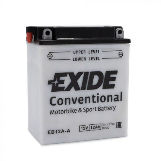 Μπαταρία Μοτοσυκλέτας Exide EB12A-A 12AH 165A 134Χ80Χ160  - Αγορά ΕΔΩ εώς 6 άτοκες δόσεις