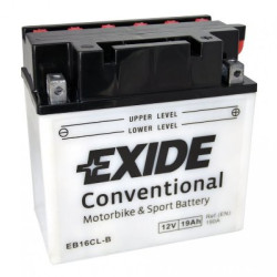 Μπαταρία Μοτοσυκλέτας Exide EB16CL-B 19AH 190A 175Χ100Χ175  - Αγορά ΕΔΩ εώς 6 άτοκες δόσεις