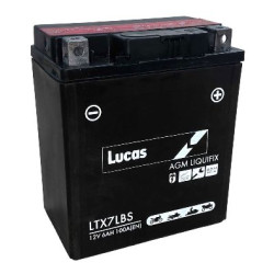 Μπαταρια Μoto LUCAS AGM LYTX7L-BS 6Ah 100A 114X70X130  - Αγορά ΕΔΩ εώς 6 άτοκες δόσεις