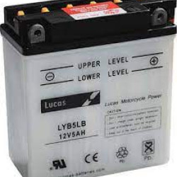 Μπαταρια Μoto LUCAS DRY LYB5L-B 5AH 60A 120X60X130  - Αγορά ΕΔΩ εώς 6 άτοκες δόσεις