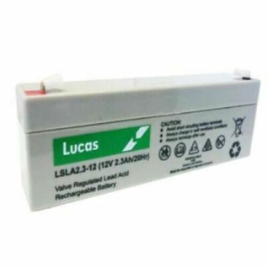 Μπαταρία Lucas VRLA AGM LSLA2.3-12 2.3AH 12V  - αυθημερόν παράδοση - Αγορά ΕΔΩ εώς 6 άτοκες δόσεις