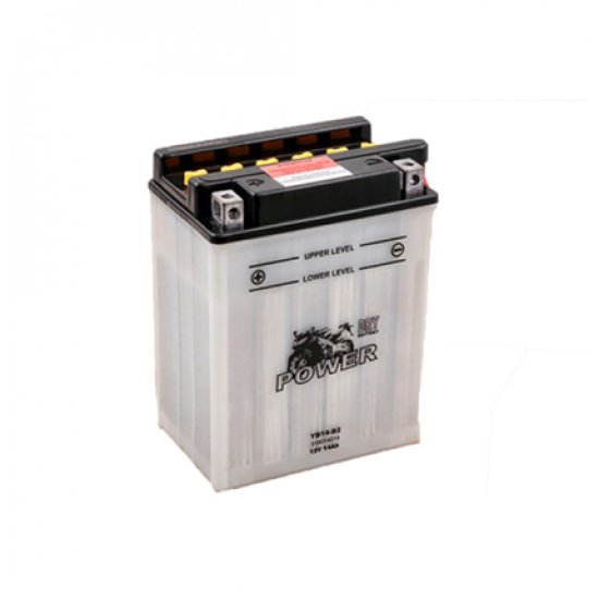 Μπαταρια Μoto POWER DRY YB14-B2 12V 14AH 160A 134X89X164  - Αγορά ΕΔΩ εώς 6 άτοκες δόσεις