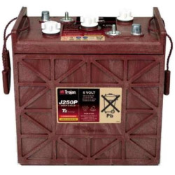 Μπαταρια Deep Cycle TROJAN J250P 6V 250AH 261X178X297  - αυθημερόν παράδοση - Αγορά ΕΔΩ εώς 6 άτοκες δόσεις