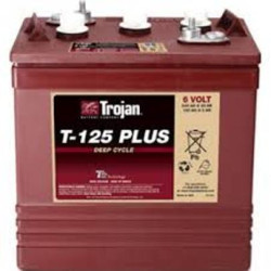 Μπαταρια Deep Cycle Trojan T-125 plus 6V 240AH 248X181X164  - αυθημερόν παράδοση - Αγορά ΕΔΩ εώς 6 άτοκες δόσεις
