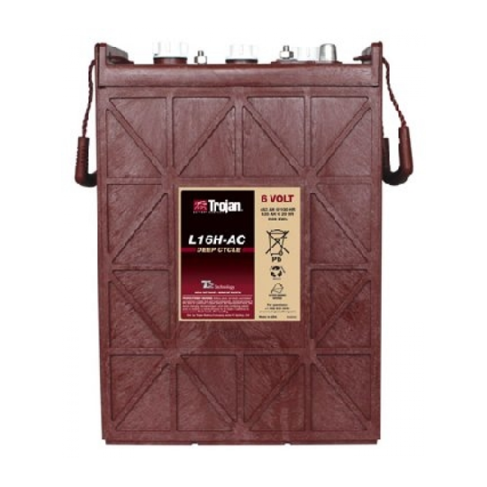 Μπαταρια Φωτοβολταϊκων TROJAN L16H-AC 6V 435AH 402X178X295  - αυθημερόν παράδοση - Αγορά ΕΔΩ εώς 6 άτοκες δόσεις