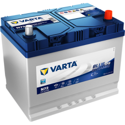 Μπαταρια Αυτοκινητου Start-Stop Varta EFB N72 72AH 760A 261x175x220  - αυθημερόν παράδοση - Αγορά ΕΔΩ εώς 6 άτοκες δόσεις