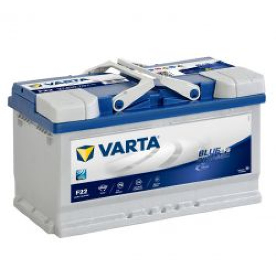 Μπαταρια Αυτοκινητου Varta F22 start-stop ready blue dynamic EFB 80AH 730Α 315x175x190  - αυθημερόν παράδοση - Αγορά ΕΔΩ εώς 6 άτοκες δόσεις